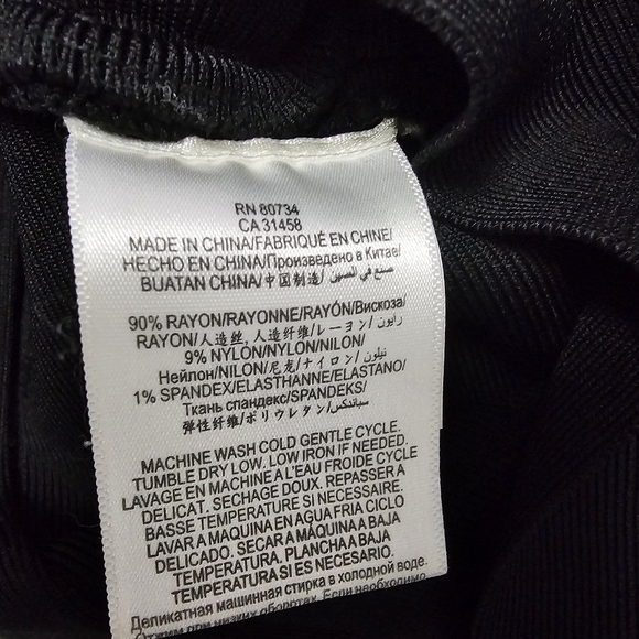 NWOT ♥︎ BCBG MAXAZRIA ♥︎ Simone Black Power Bodycon Mini Bandage Skirt Size XS - Picture 6 of 7